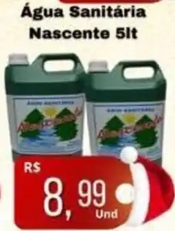 Supermercados Pague Menos Água Sanitária Nascente oferta