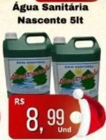 Supermercados Pague Menos Água Sanitária Nascente oferta