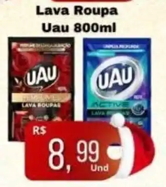 Supermercados Pague Menos Lava Roupa Uau oferta