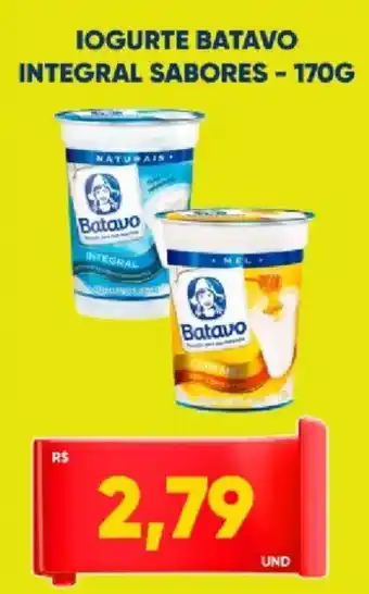 Tatico Iogurte batavo integral sabores oferta