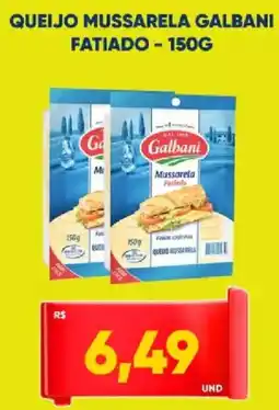 Tatico Queijo mussarela galbani fatiado oferta