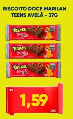 Tatico Biscoito doce marilan teens avelā oferta