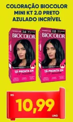 Tatico Coloração biocolor mini kt 2.0 preto azulado incrível oferta