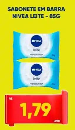 Tatico Sabonete em barra nivea leite oferta