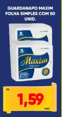 Tatico Guardanapo maxim folha simples oferta
