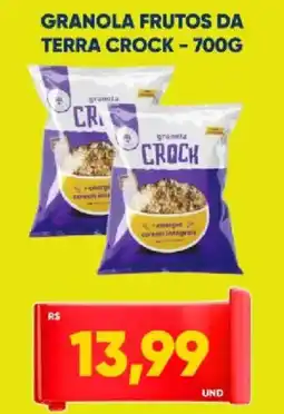 Tatico Granola frutos da terra crock oferta