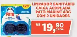 Bahamas Supermercados Limpador sanitário caixa acoplada pato marine oferta