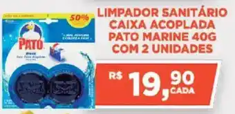 Bahamas Supermercados Limpador sanitário caixa acoplada pato marine oferta