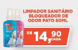 Bahamas Supermercados Limpador sanitário bloqueador de odor pato oferta