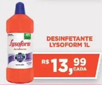 Bahamas Supermercados Desinfetante lysoform oferta