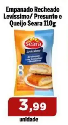 Copercana Empanado Recheado Levíssimo/ Presunto e Queijo Seara oferta