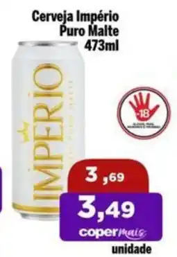 Copercana Cerveja Império Puro Malte oferta