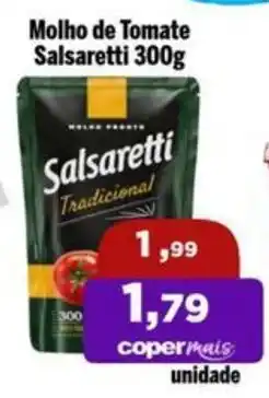 Copercana Molho de Tomate Salsaretti oferta