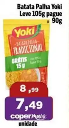 Copercana Batata Palha Yoki oferta