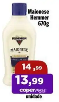 Copercana Maionese Hemmer oferta