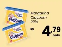 Atacadão Dia a Dia Margarina Claybom oferta