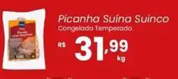 Atacadão Dia a Dia Picanha Suína Suinco Congelada Temperada oferta