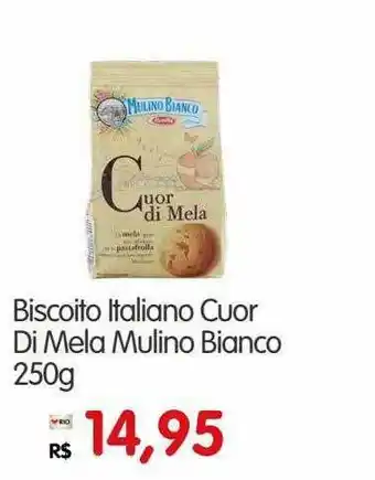 Biscoito Italiano Cuor Di Mela Mulino Bianco