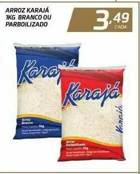 CenterBox Arroz Karajá 1kg Branco Ou Parboilizado oferta