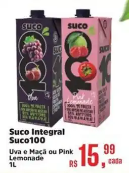 Supermercados Mateus Suco Integral Suco100 oferta