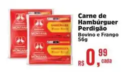 Supermercados Mateus Carne de Hambúrguer Perdigão oferta