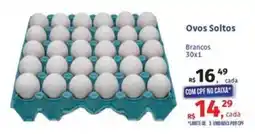 Supermercados Mateus Ovos Soltos oferta
