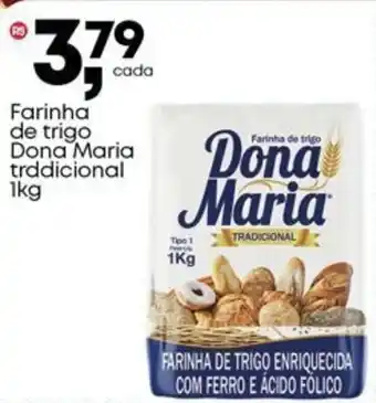Frangolândia Farinha de trigo Dona Maria trddicional oferta
