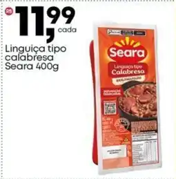 Frangolândia Linguiça tipo calabresa Seara oferta