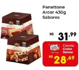 Semar Supermercado Panettone Arcor Sabores oferta
