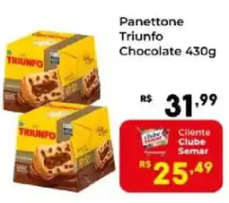 Semar Supermercado Panettone Triunfo Chocolate oferta