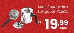 Atacadão Dia a Dia Mini Cuscuzeiro Longuilar Polido oferta