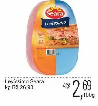 Festval Levíssimo Seara oferta