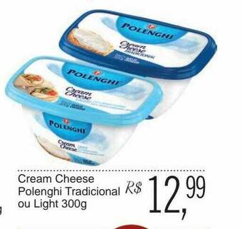 Cream Cheese Polenghi Tradicional Ou Light