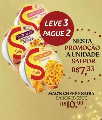 Festval Mac'n Cheese Sadia Leve 3 Pague 2 oferta