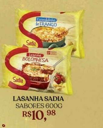 Festval Lasanha Sadia oferta
