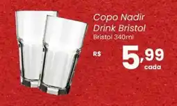 Atacadão Dia a Dia Copo Nadir Drink Bristol oferta