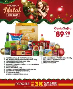 Supermercados Avenida Cesta Safira oferta