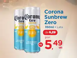 Super São Luiz Corona Sunbrew Zero oferta