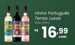 Atacadão Dia a Dia Vinho Português Terras Lusas Uvas oferta