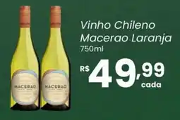 Atacadão Dia a Dia Vinho Chileno Macerao Laranja oferta