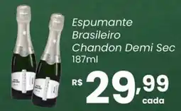 Atacadão Dia a Dia Espumante Brasileiro Chandon Demi Sec oferta