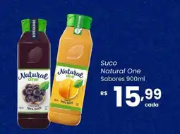 Atacadão Dia a Dia Suco Natural One Sabores oferta