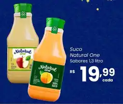 Atacadão Dia a Dia Suco Natural One Sabores oferta