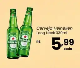 Atacadão Dia a Dia Cerveja Heineken Long Neck oferta