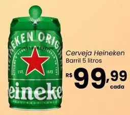 Atacadão Dia a Dia Cerveja Heineken Barril oferta