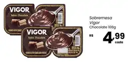 Atacadão Dia a Dia Sobremesa Vigor Chocolate oferta