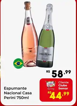 Semar Supermercado Espumante Nacional Casa Perini oferta