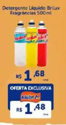 Atakarejo Detergente Líquido Brilux Fragrâncias oferta