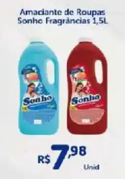 Atakarejo Amaciante de Roupas Sonho Fragrâncias oferta