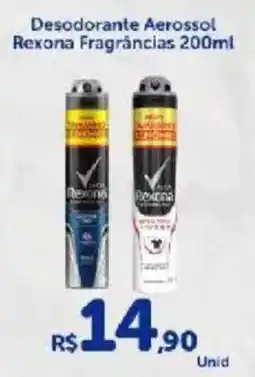 Atakarejo Desodorante Aerossol Rexona Fragrâncias oferta